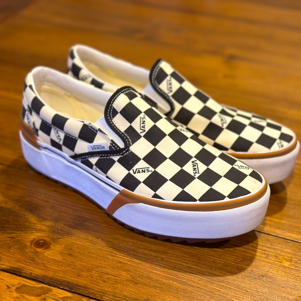 Vans Stacked Checker Platform